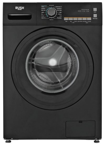 Bush - WMNSX914B 9KG 1400 Spin - Washing Machine - Black